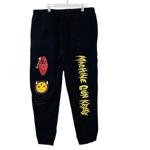 Machine Gun Kelly MGK Tickets Merch Hotel Diablo Jogger Sweatpants Black XL